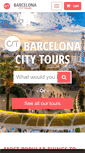 Mobile Screenshot of barcelonacitytours.com
